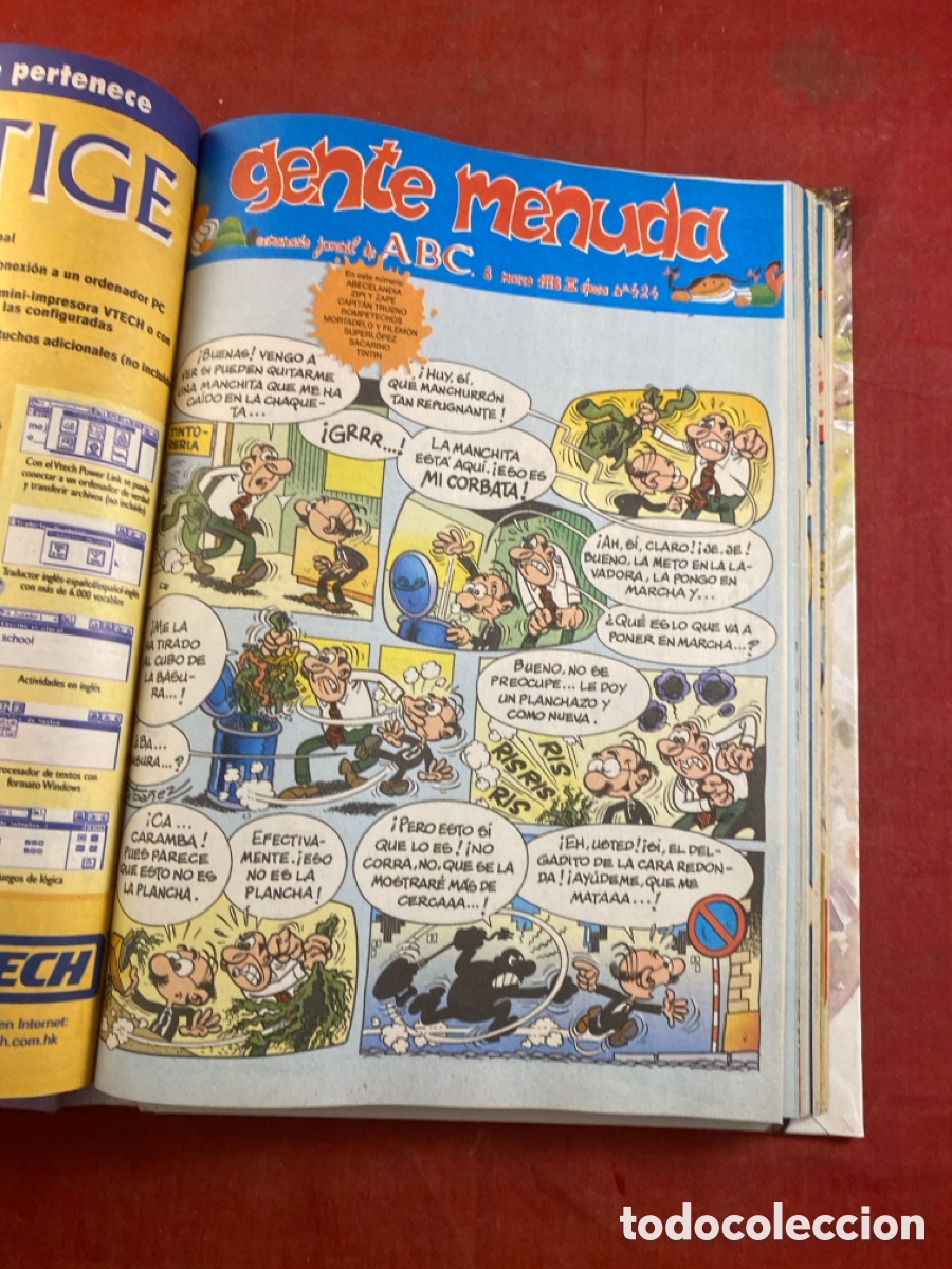 C&oacute;mics: SEMANARIO JUVENIL DE ABC 1997-98 GENTE MENUDA - Foto 14