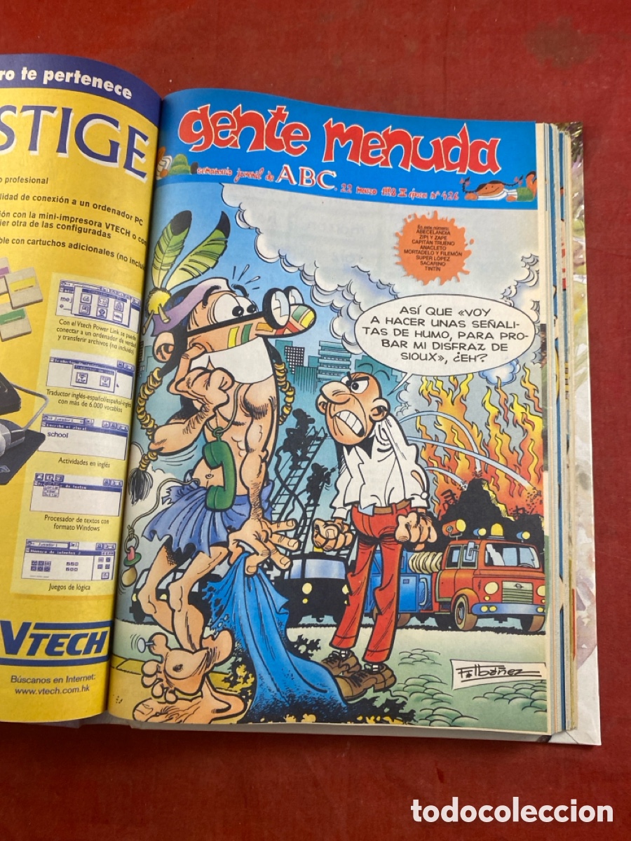 C&oacute;mics: SEMANARIO JUVENIL DE ABC 1997-98 GENTE MENUDA - Foto 16