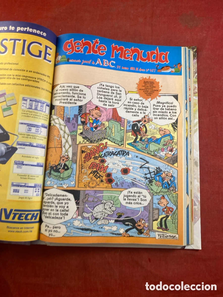 C&oacute;mics: SEMANARIO JUVENIL DE ABC 1997-98 GENTE MENUDA - Foto 17