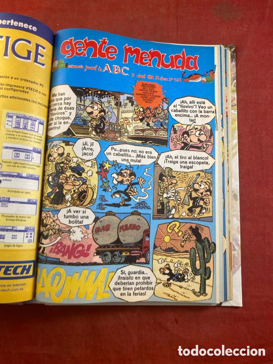 C&oacute;mics: SEMANARIO JUVENIL DE ABC 1997-98 GENTE MENUDA - Foto 18
