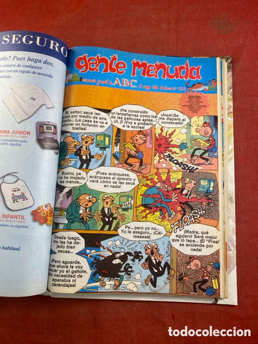 C&oacute;mics: SEMANARIO JUVENIL DE ABC 1997-98 GENTE MENUDA - Foto 22