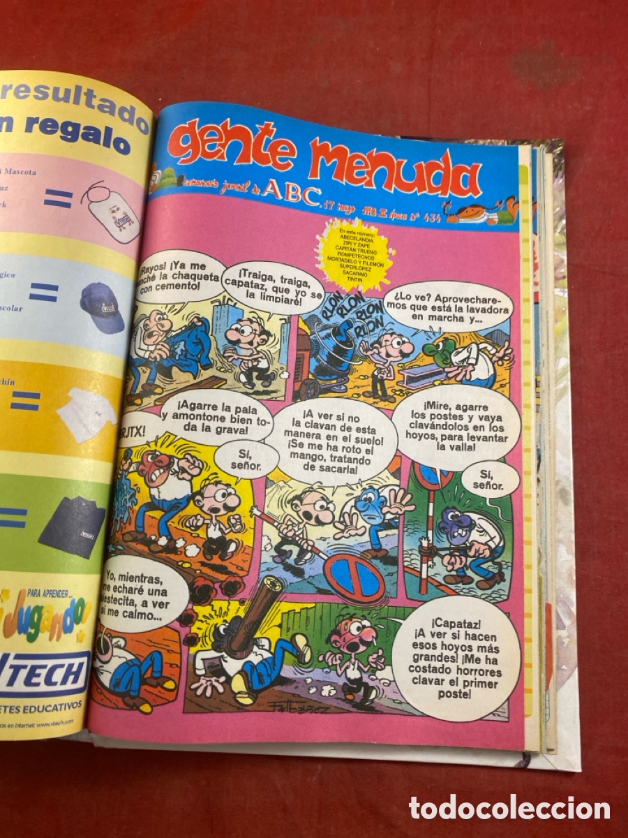 C&oacute;mics: SEMANARIO JUVENIL DE ABC 1997-98 GENTE MENUDA - Foto 24