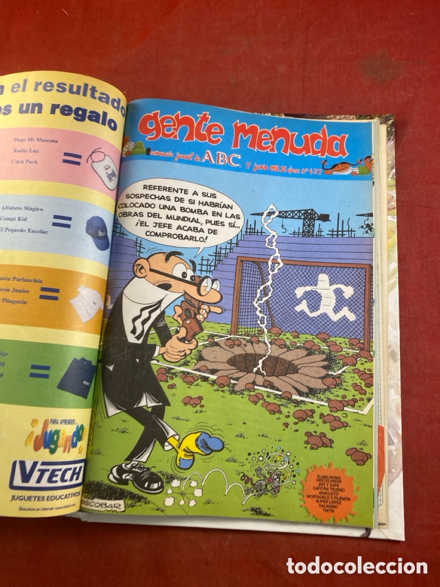 C&oacute;mics: SEMANARIO JUVENIL DE ABC 1997-98 GENTE MENUDA - Foto 27