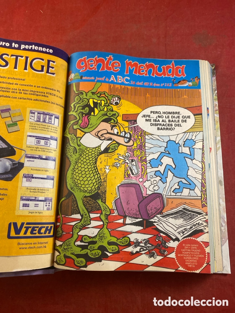 C&oacute;mics: SEMANARIO JUVENIL DE ABC 1997-98 GENTE MENUDA - Foto 1