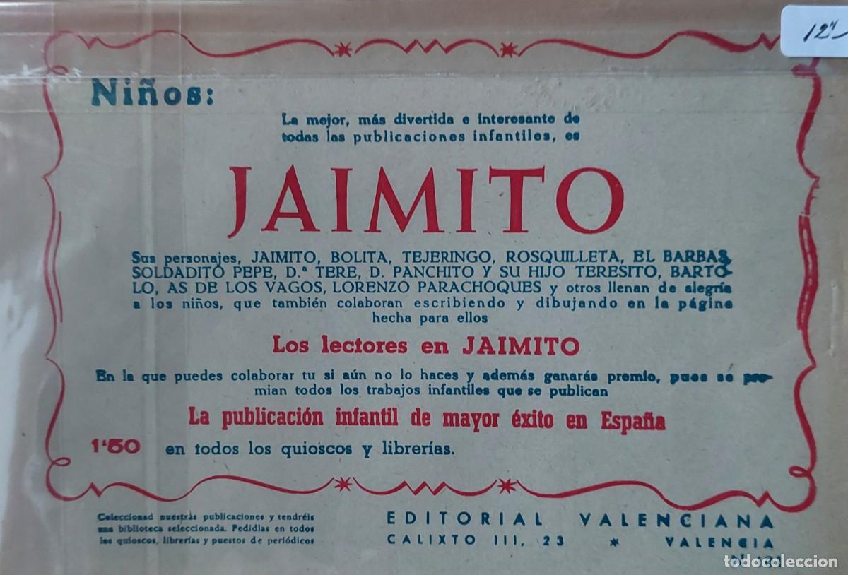 C&oacute;mics: LOTE DE 2 EJEMPLARES ( COLECCI&Oacute;N CASCABEL ) de E. VALENCIANA 1955 - Foto 2