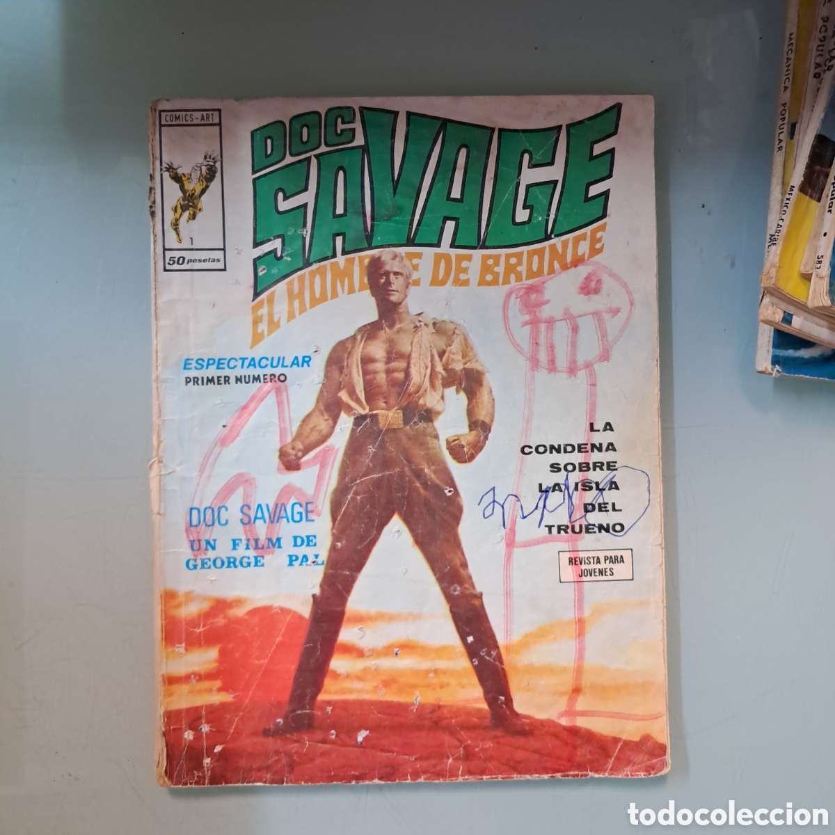 C&oacute;mics: Doc savage, El hombre de bronce, Comic art, numero 1 - Foto 1