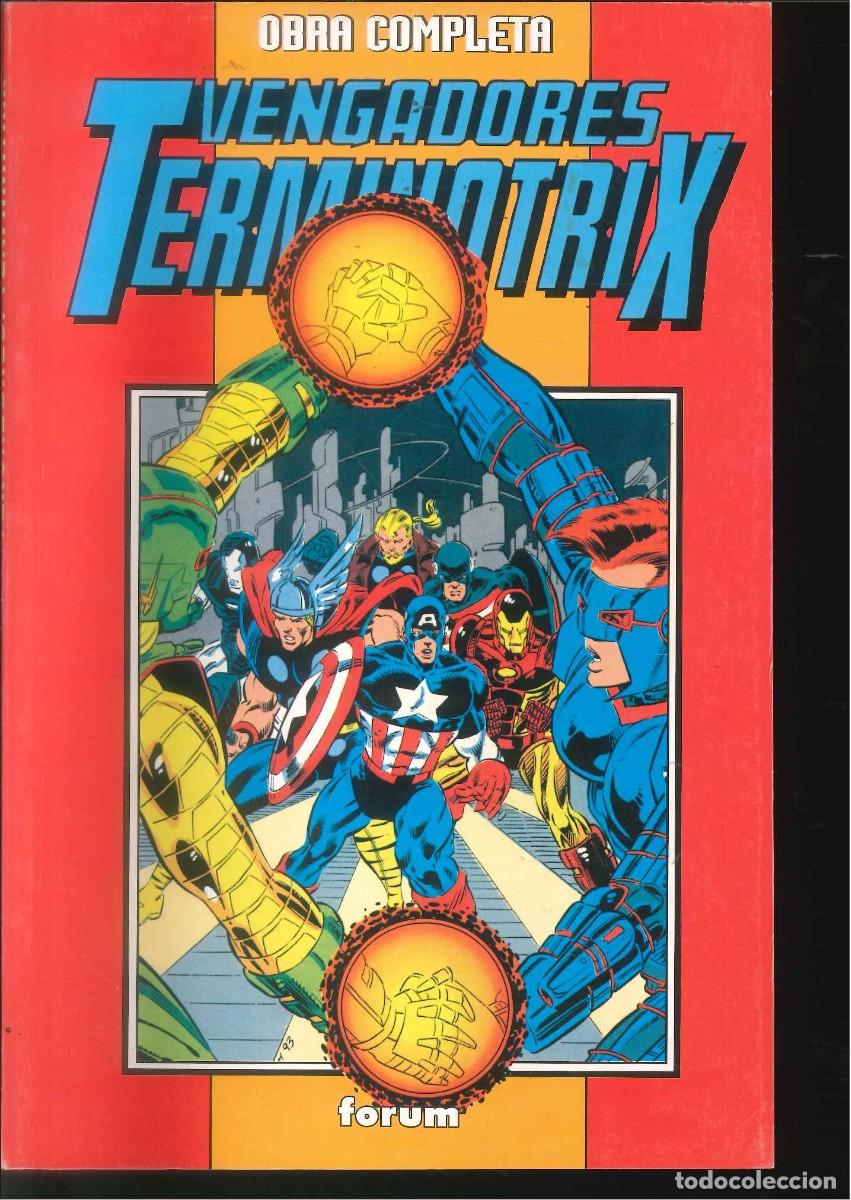 C&oacute;mics: VENGADORES TERMINATRIX OBRA COMPLETA RETAPADO - Foto 1
