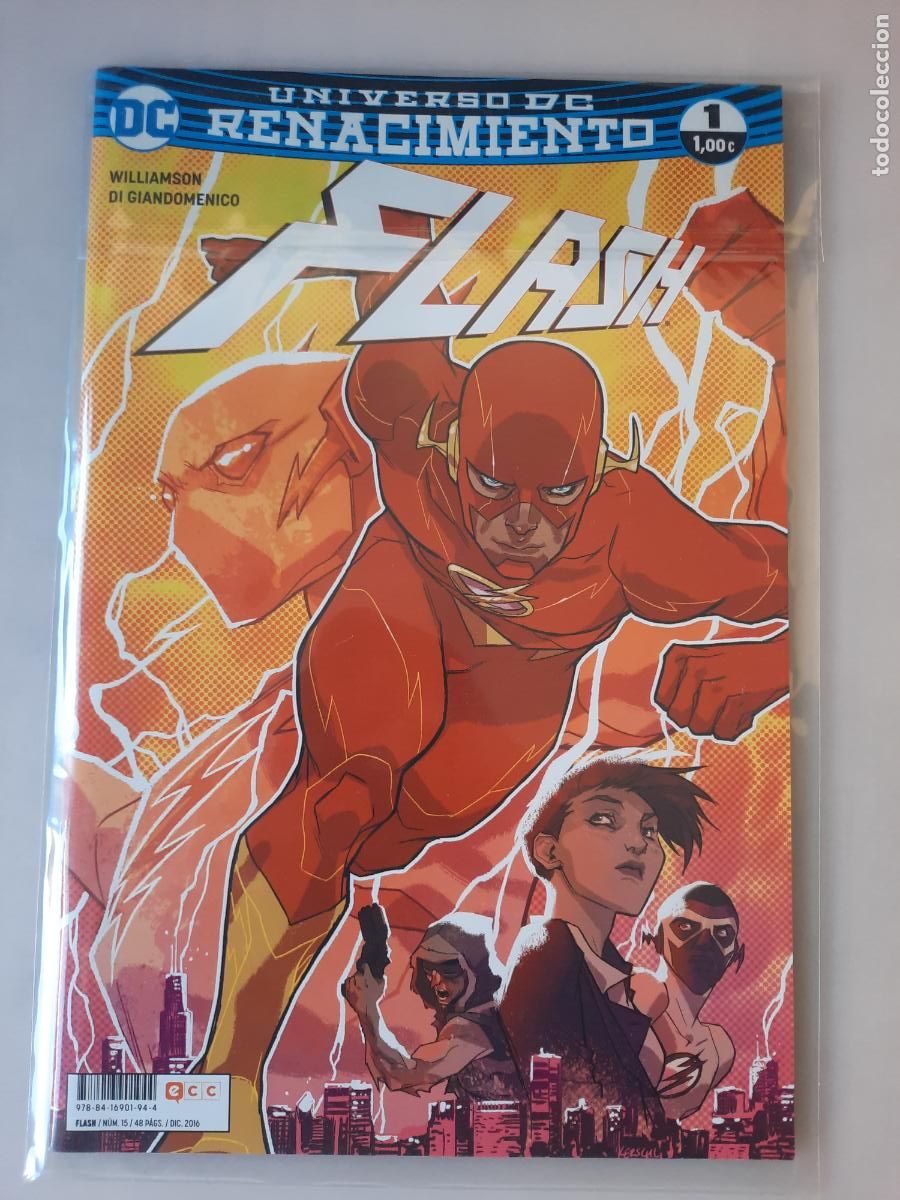 C&oacute;mics: FLASH: RENACIMIENTO N&ordm; 1 - ED. ECC - Foto 1