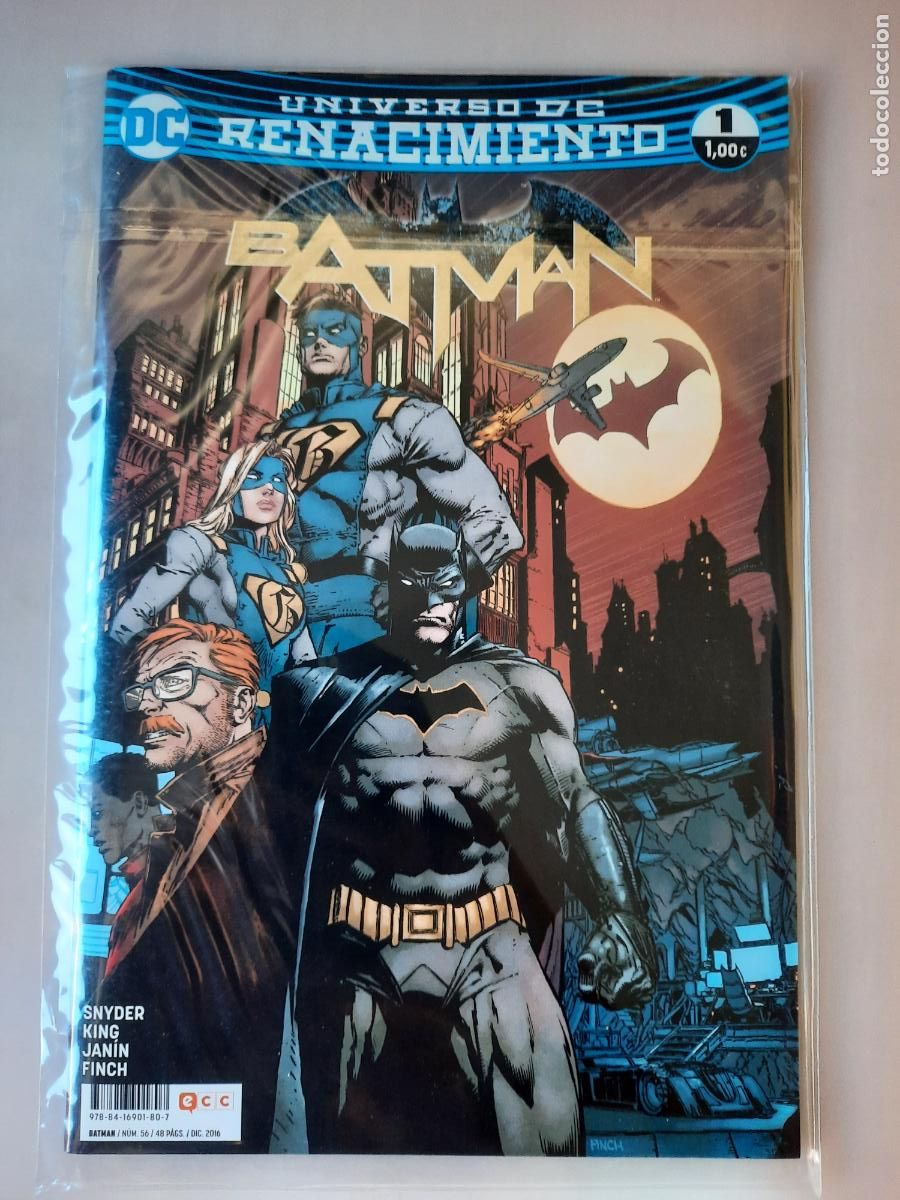 C&oacute;mics: BATMAN: RENACIMIENTO N&ordm; 1 - ED. ECC - Foto 1