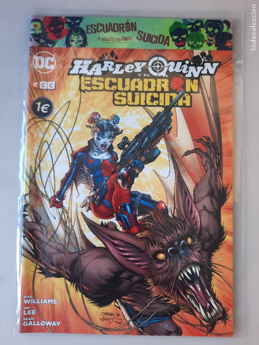 C&oacute;mics: HARLEY QUINN Y EL ESCUADR&Oacute;N SUICIDA - ECC - Foto 1