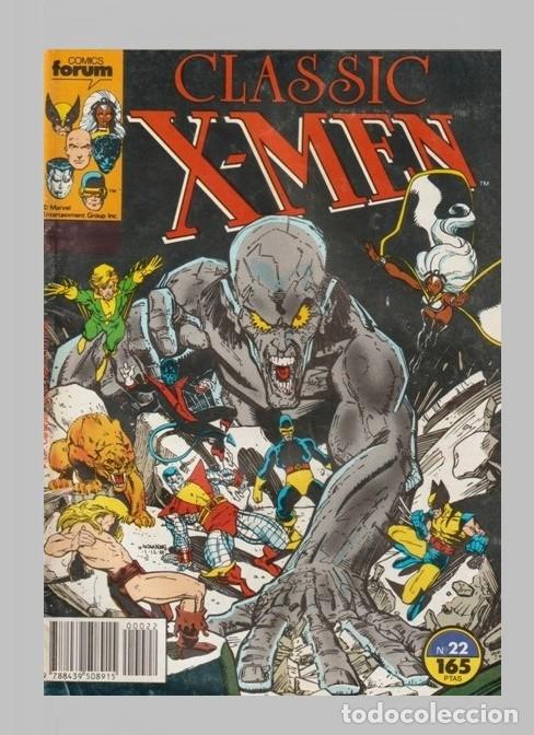 C&oacute;mics: �C662 - X-MEN. CLASSIC. N&ordm; 22. FORUM. COMIC. - Foto 1