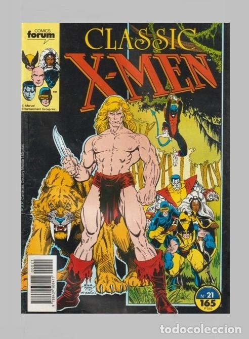 C&oacute;mics: �C663 - X-MEN. CLASSIC. N&ordm; 21. FORUM. COMIC. - Foto 1