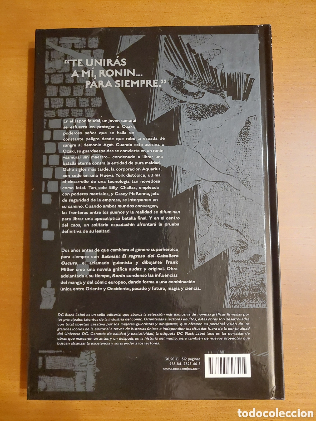 C&oacute;mics: RONIN: EDICI&Oacute;N DC BLACK LABEL - Foto 2