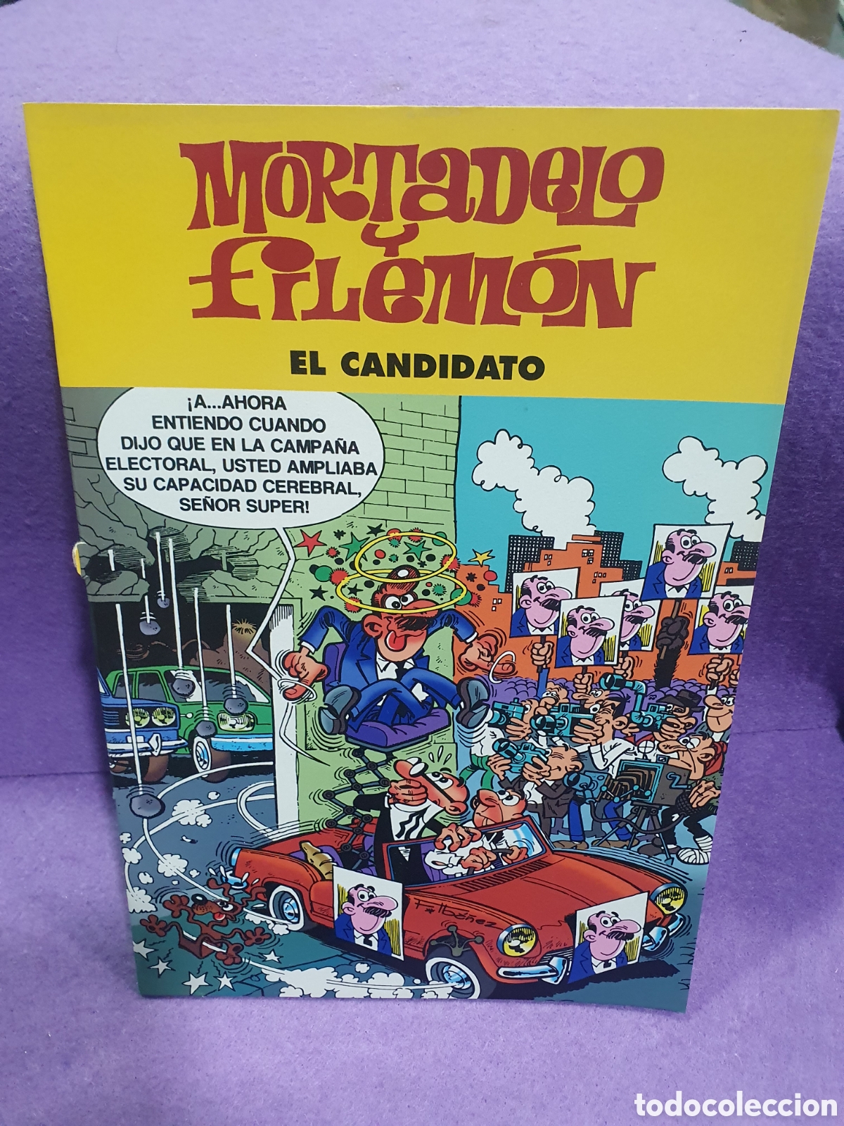 C&oacute;mics: Comic Mortadelo y Filem&oacute;n. El candidato. (L105) - Foto 1