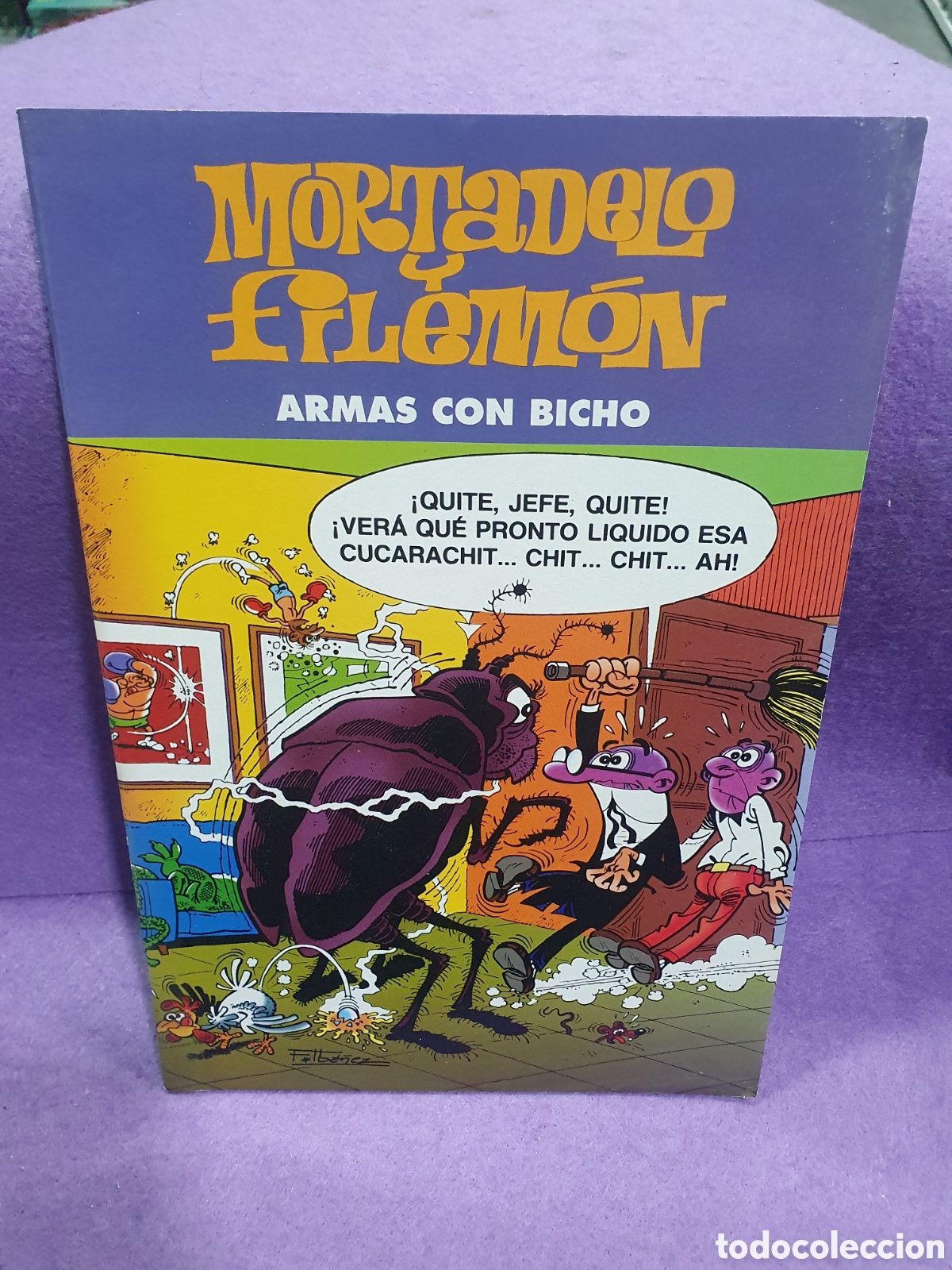 C&oacute;mics: Comic Mortadelo y Filem&oacute;n. Armas con bicho. (L105) - Foto 1