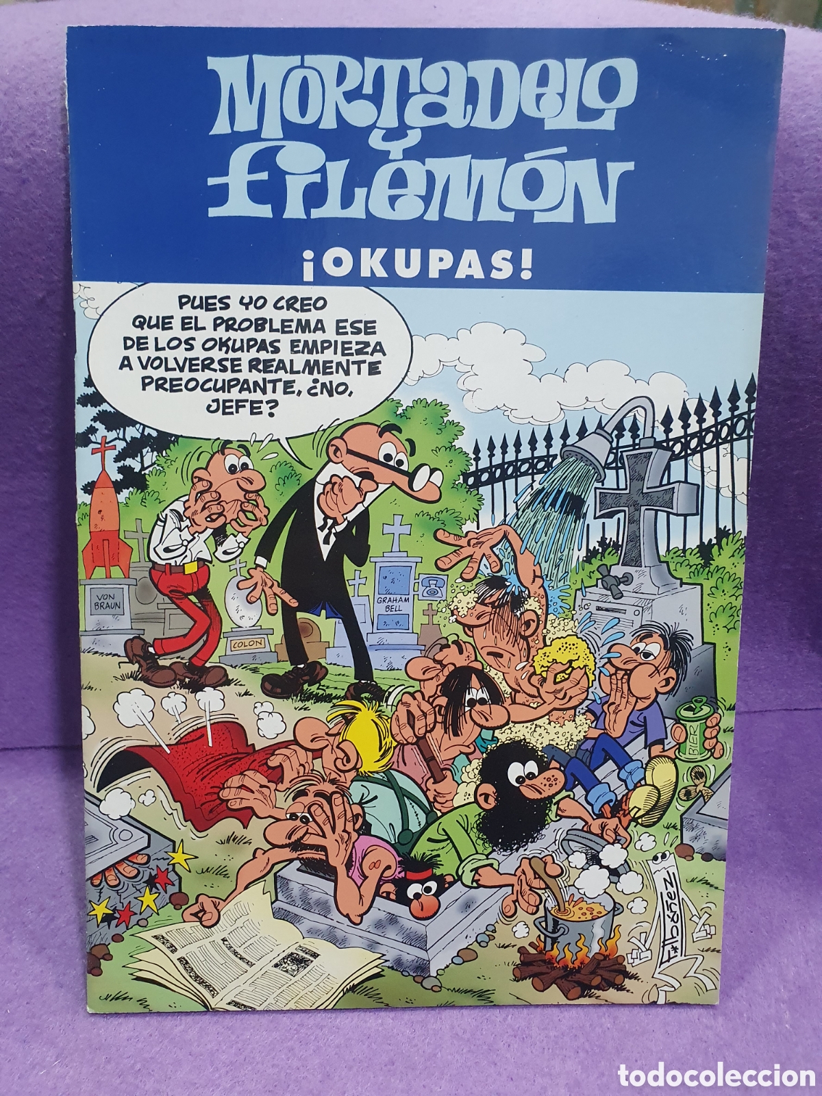 C&oacute;mics: Comic Mortadelo y Filem&oacute;n. Okupas. (L105) - Foto 1