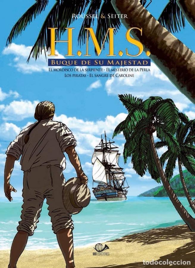 C&oacute;mics: H.M.S. BUQUE DE SU MAJESTAD . 2 INTEGRALES. TAPA DURA