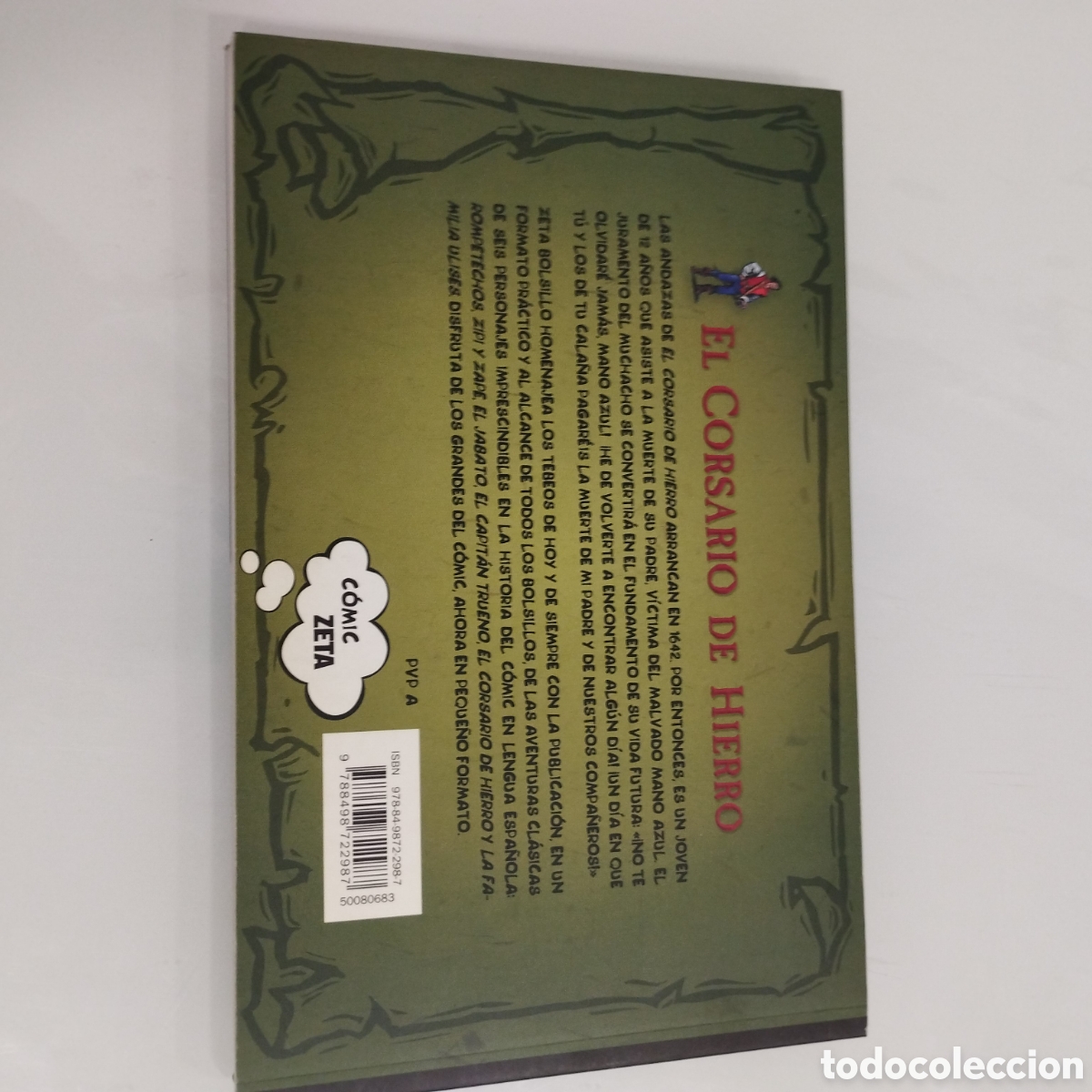 C&oacute;mics: El corsario de hierro, comic zeta. - Foto 3