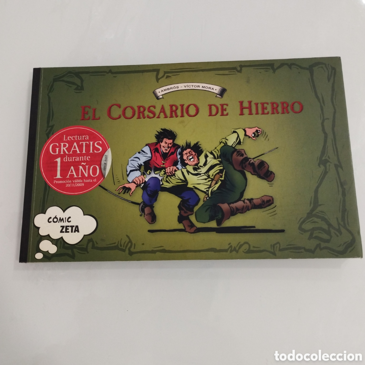 C&oacute;mics: El corsario de hierro, comic zeta. - Foto 1