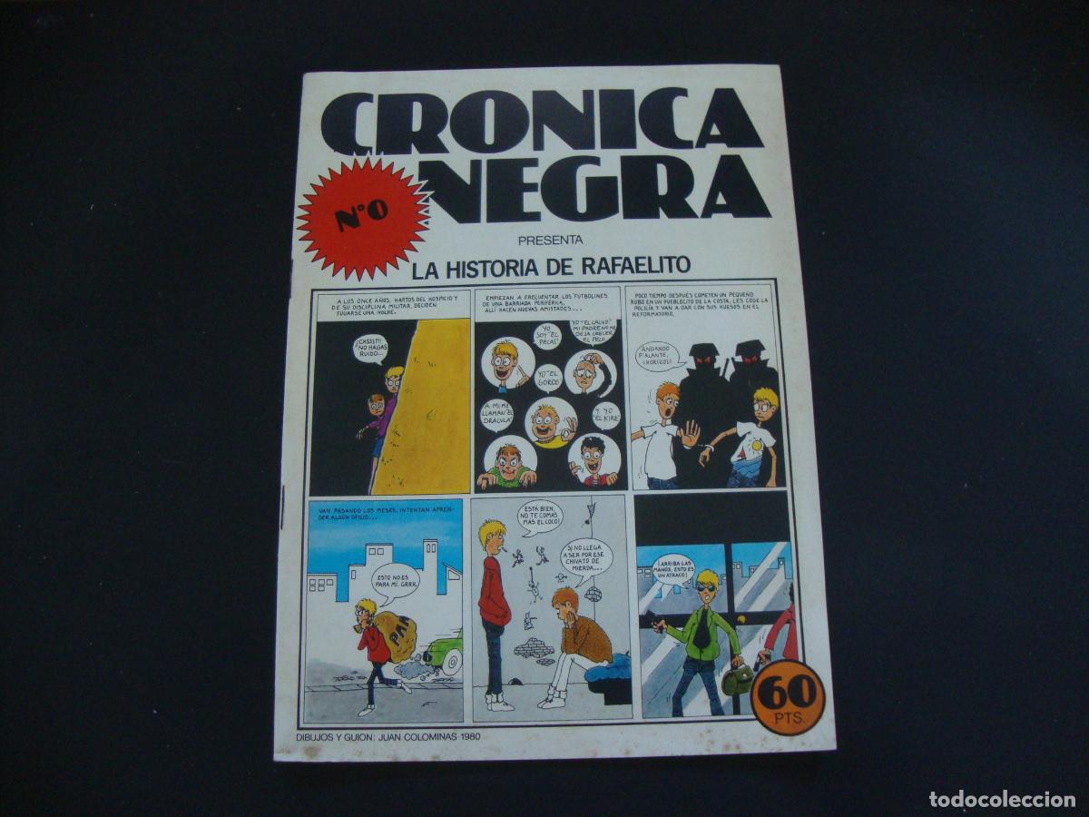 C&oacute;mics: CRONICA NEGRA N&ordm; 0 1980 - Foto 1