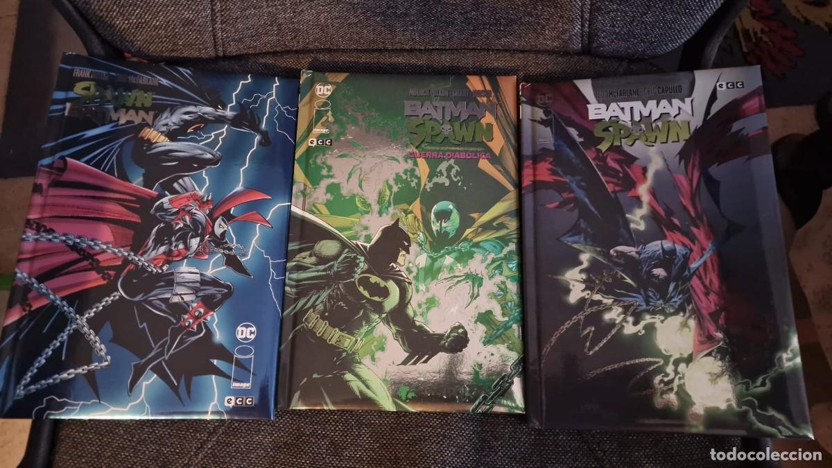 C&oacute;mics: BATMAN Y SPAWN - TRILOGIA (OBRA COMPLETA 3 TOMOS) - ECC - Foto 1