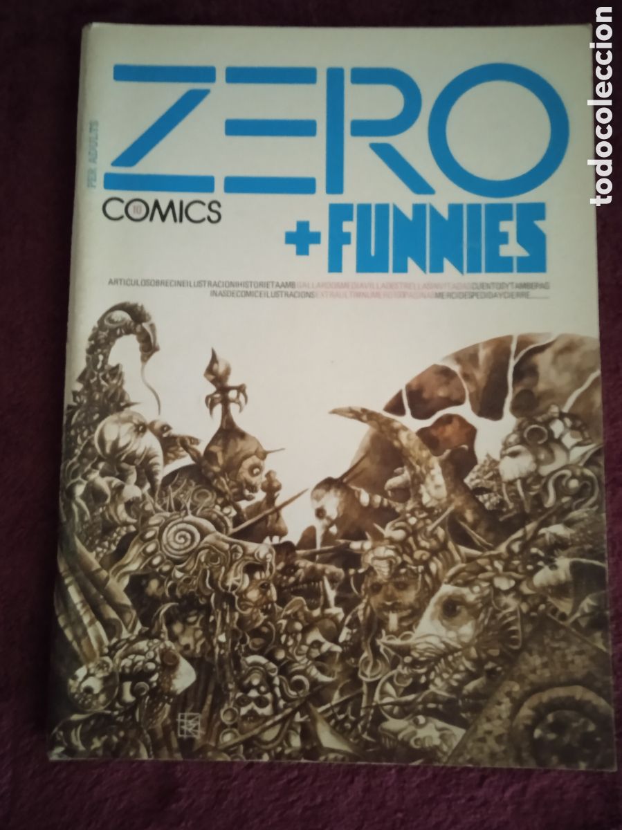 C&oacute;mics: ZERO COMICS + FUNNIES N&ordm; 10. EXTRA, &Uacute;LTIMO N&Uacute;MERO - Foto 1