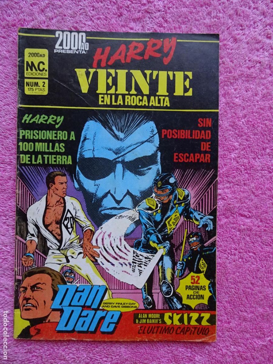 C&oacute;mics: 2000 ad presenta 2 harry 20 en la roca alta ediciones mc 1987 - Foto 1