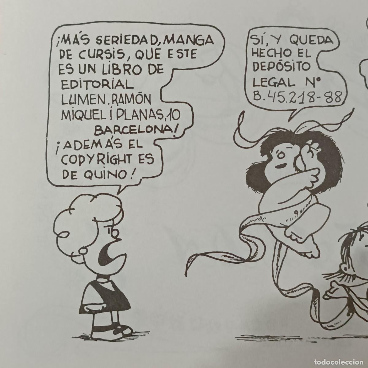 C&oacute;mics: MAFALDA - N&ordm; 7 - QUINO - EDITORIAL LUMEN / 428 - Foto 3