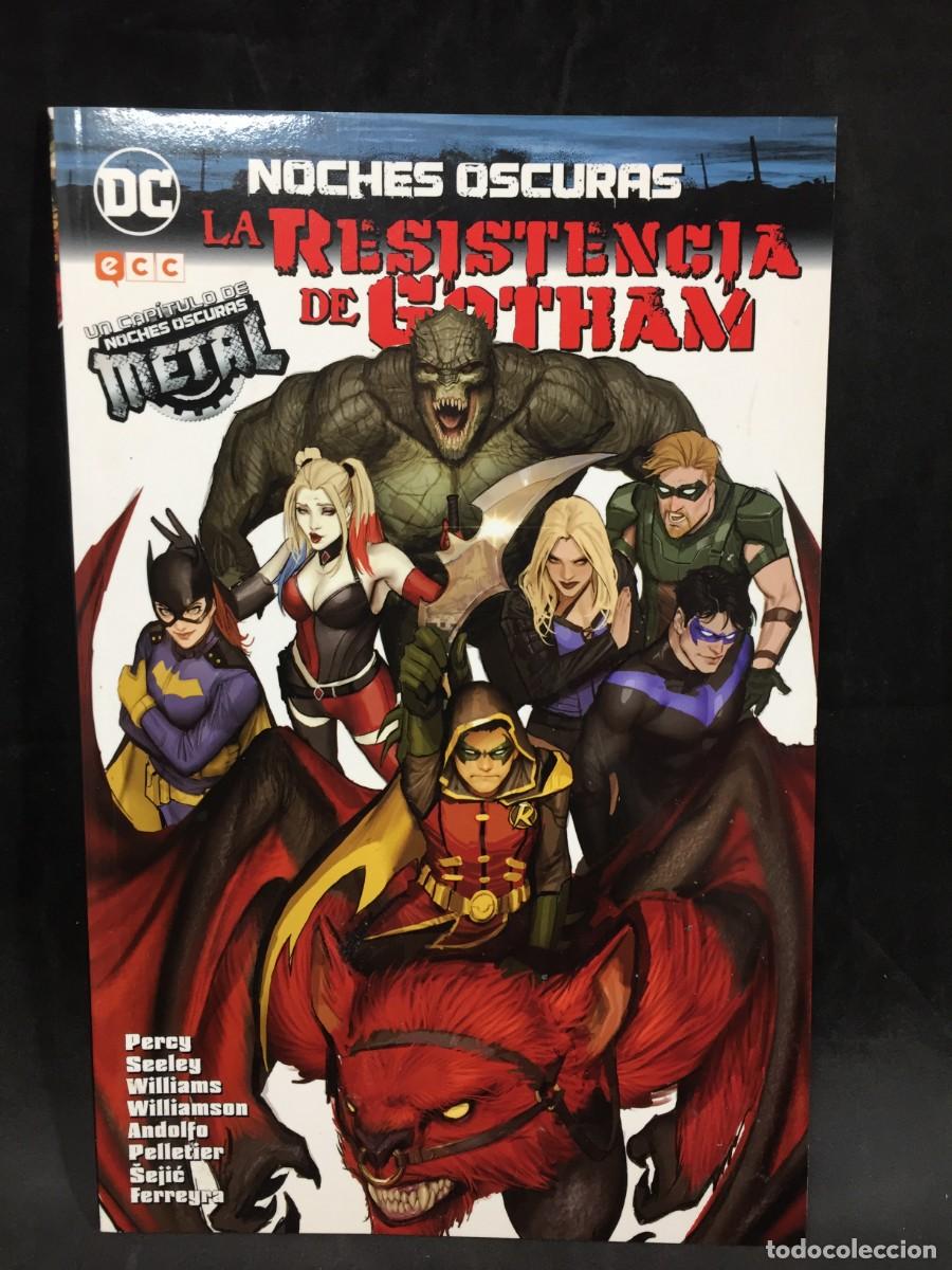 C&oacute;mics: Noches oscuras. La resistencia de Gotham, ECC Ediciones, 2018, DC, c&oacute;mic, buen estado - Foto 1