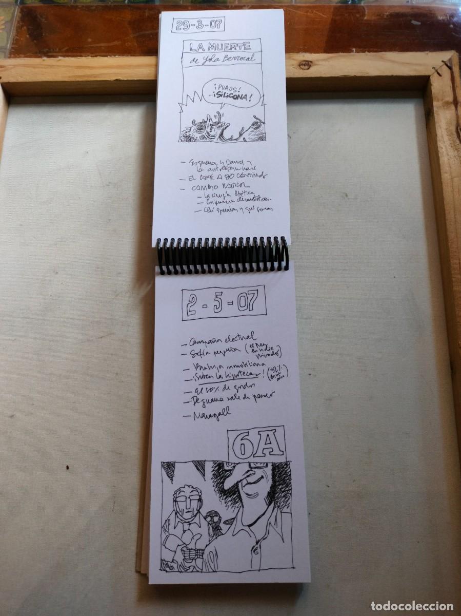 C&oacute;mics: REUNI&Oacute;N. MANEL CUADERNO DE BOCETOS DE FONTDEVILA.CARAMBA. - Foto 3