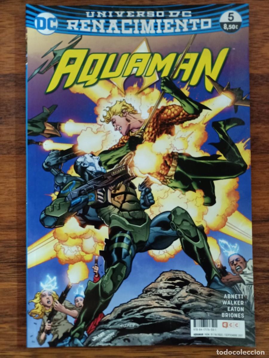 C&oacute;mics: AQUAMAN 19. UNIVERSO DC RENACIMIENTO 5. ECC COMICS - Foto 1