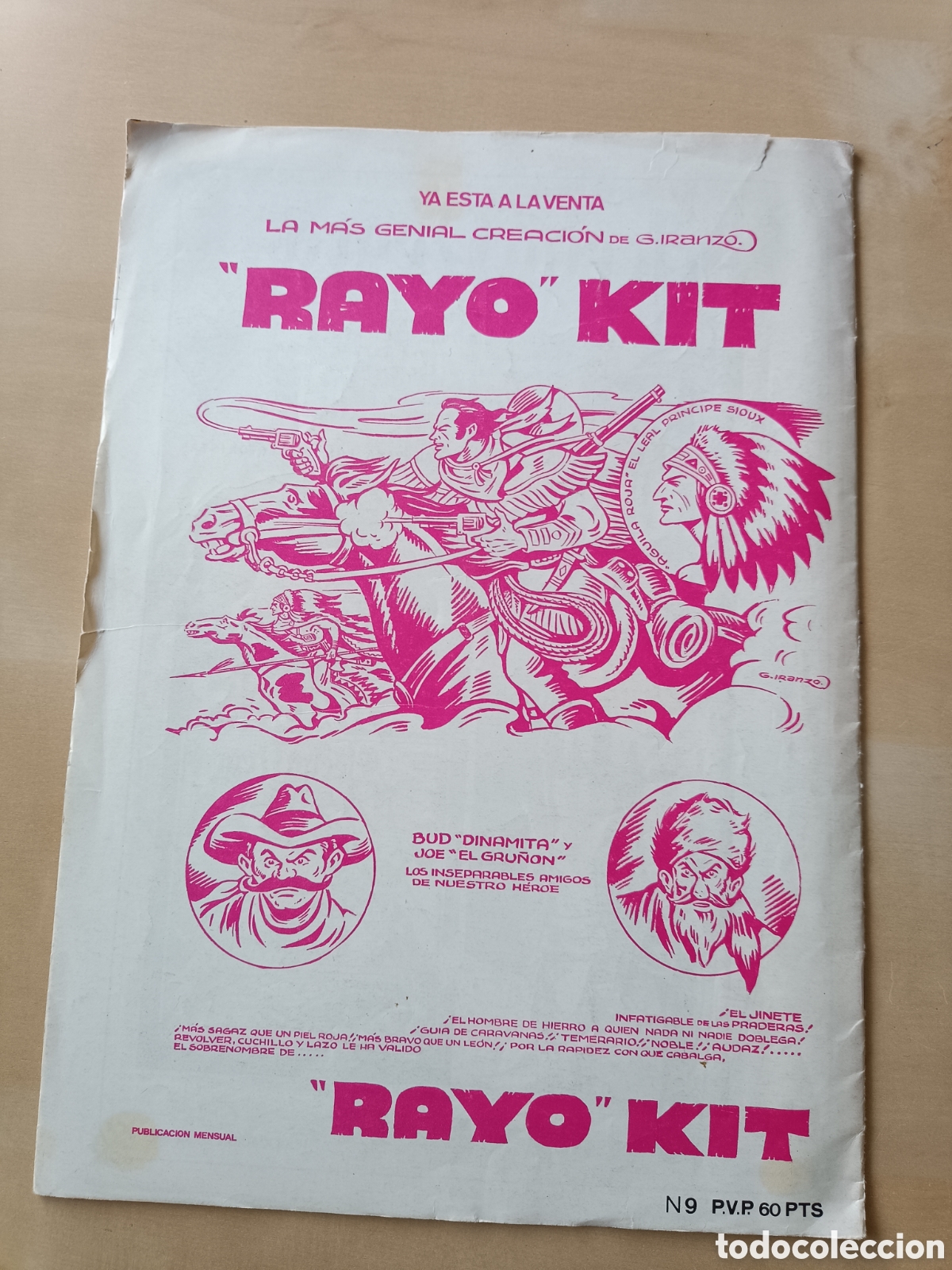 C&oacute;mics: C&Oacute;MIC RAYO KIT N&deg; 9 COWBOY - Foto 2