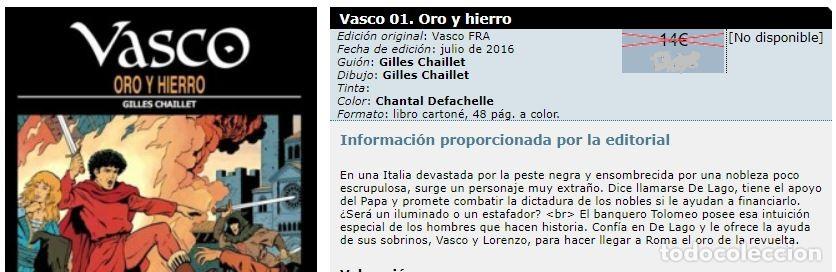C&oacute;mics: VASCO - 1 ORO Y HIERRO - NetCom2, a&ntilde;o 2013 - Foto 3