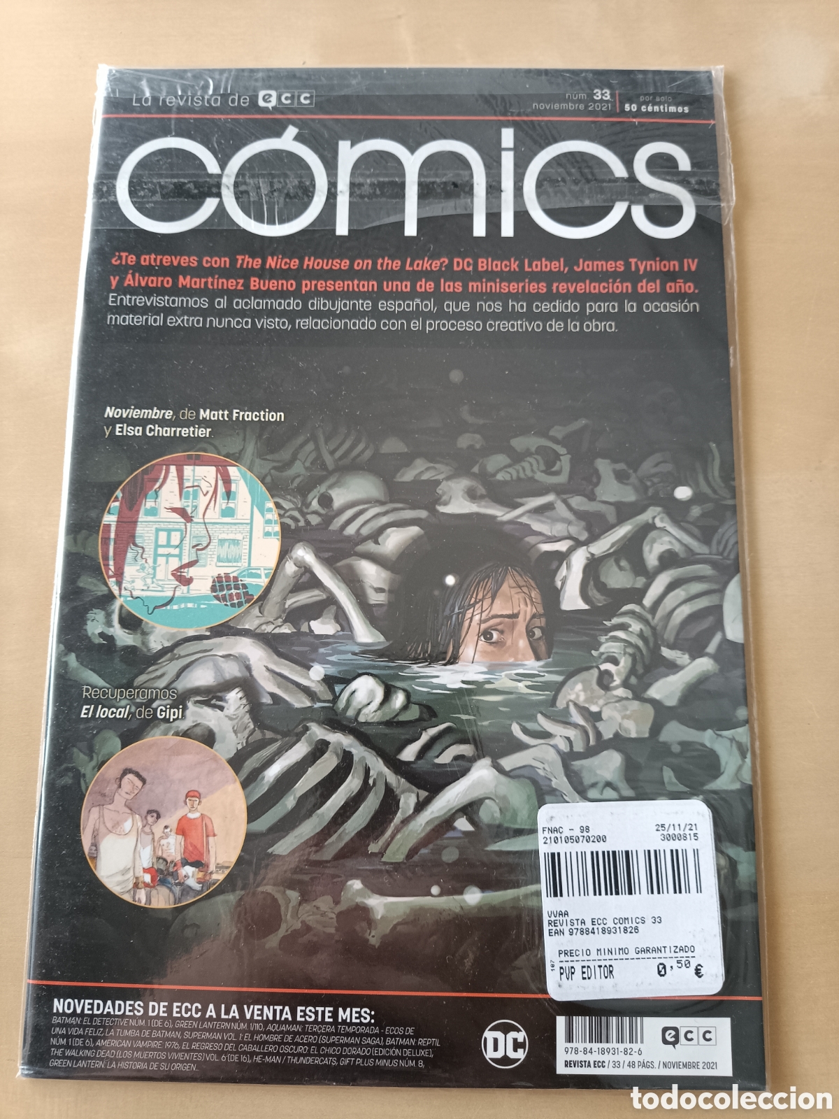 C&oacute;mics: REVISTA ECC C&Oacute;MICS N&deg; 33 NOVIEMBRE 2021 DC