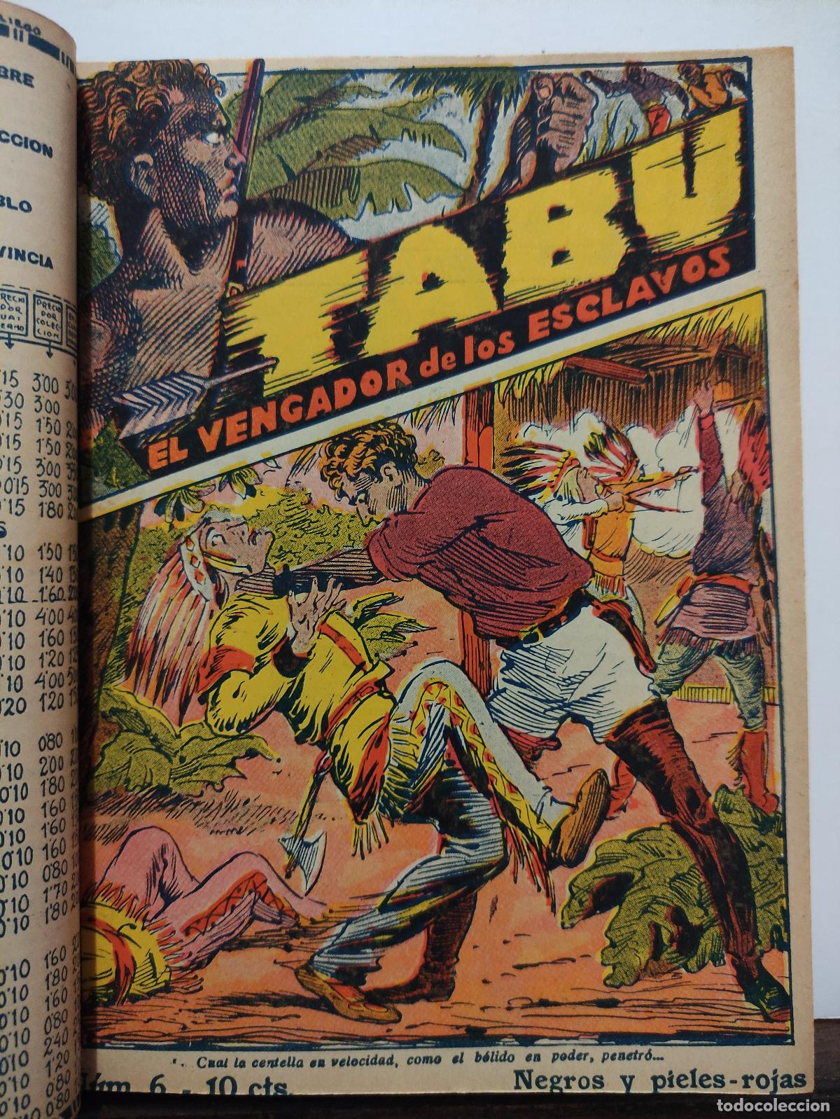 C&oacute;mics: TABU - EL VENGADOR DE LOS ESCLAVOS - 60 NUMEROS - Foto 2