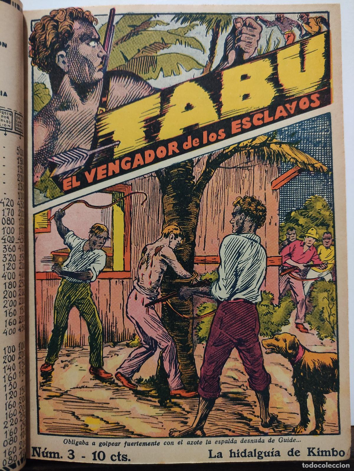 C&oacute;mics: TABU - EL VENGADOR DE LOS ESCLAVOS - 60 NUMEROS - Foto 4