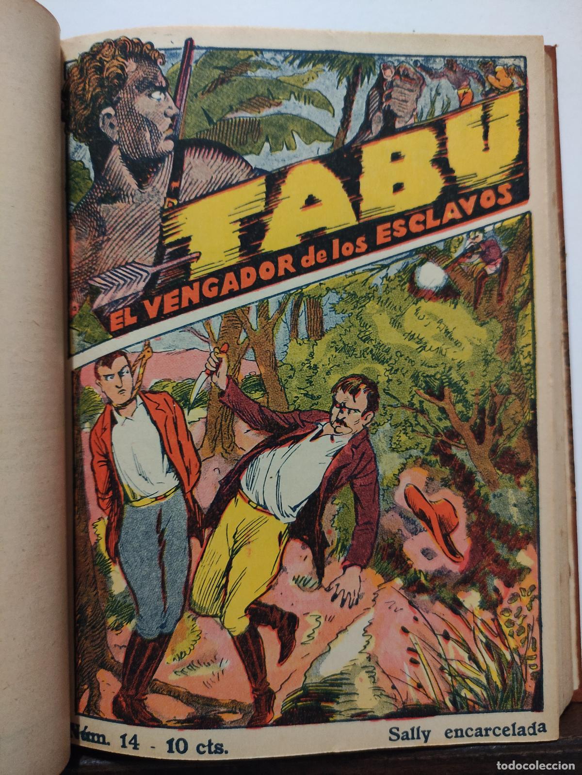 C&oacute;mics: TABU - EL VENGADOR DE LOS ESCLAVOS - 60 NUMEROS - Foto 8