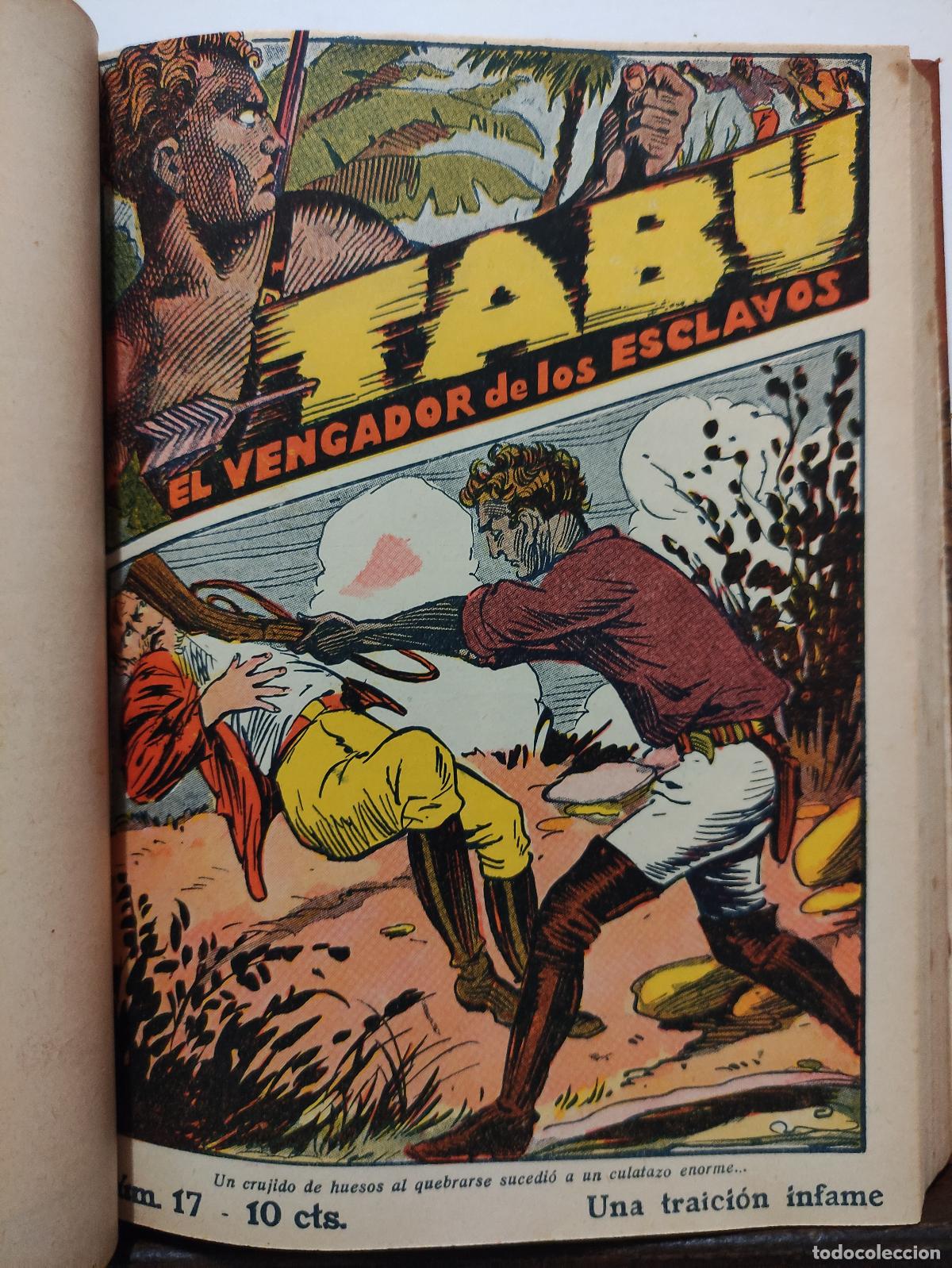 C&oacute;mics: TABU - EL VENGADOR DE LOS ESCLAVOS - 60 NUMEROS - Foto 9