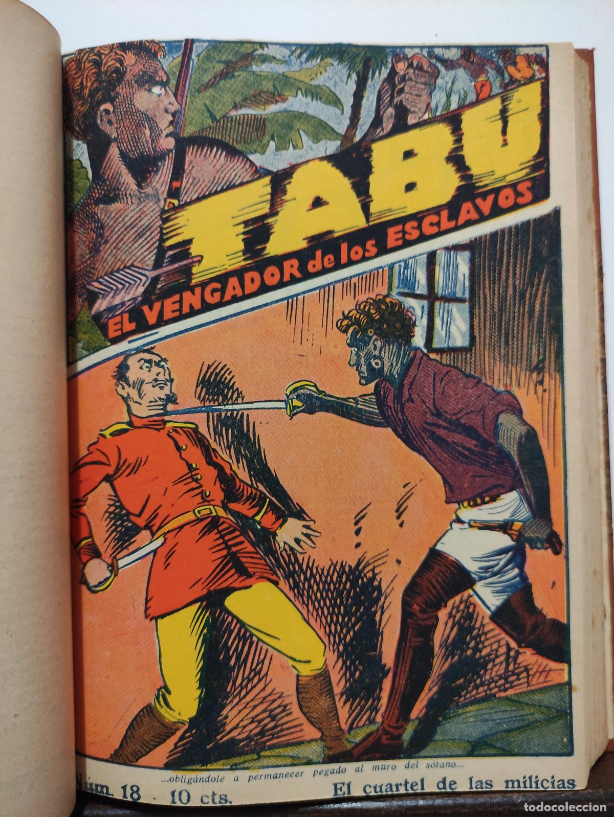 C&oacute;mics: TABU - EL VENGADOR DE LOS ESCLAVOS - 60 NUMEROS - Foto 10