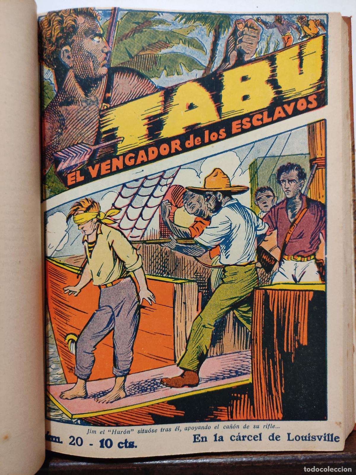 C&oacute;mics: TABU - EL VENGADOR DE LOS ESCLAVOS - 60 NUMEROS - Foto 11