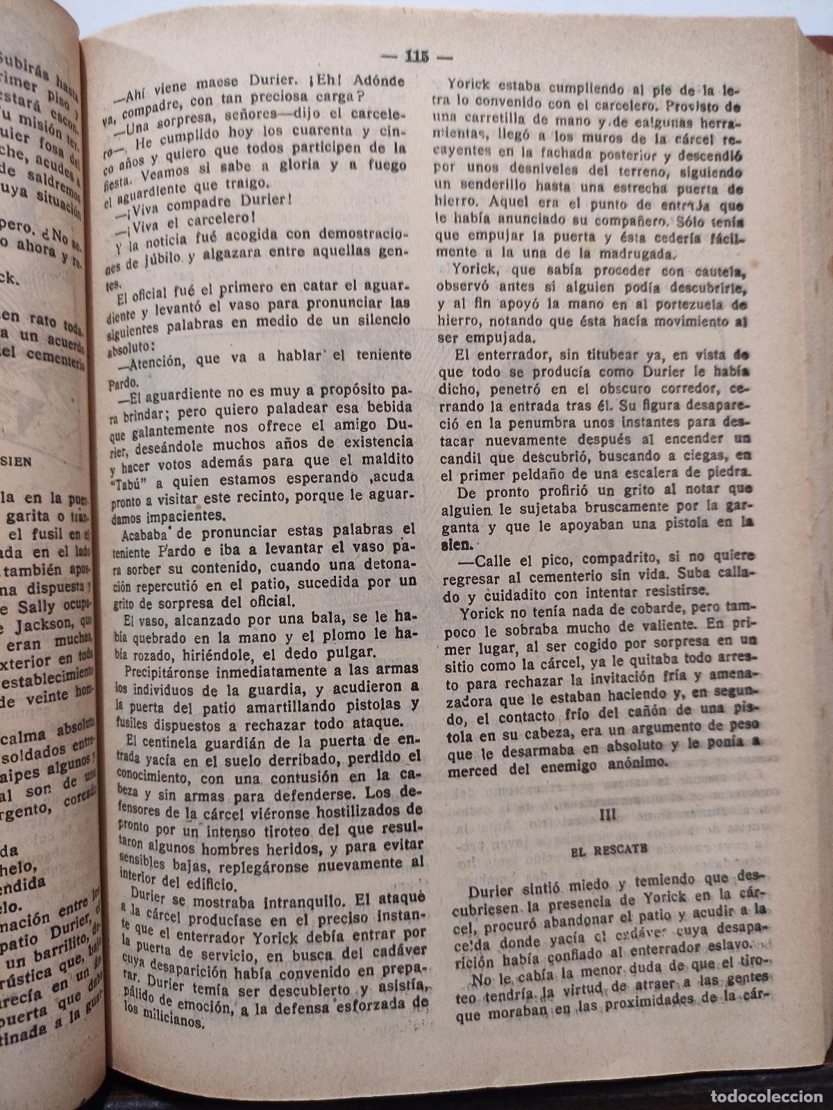 C&oacute;mics: TABU - EL VENGADOR DE LOS ESCLAVOS - 60 NUMEROS - Foto 13