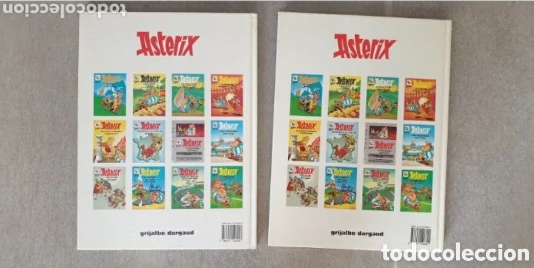 C&oacute;mics: Lote de dos tomos de Asterix en catal&aacute;n e ingl&eacute;s. - Foto 2
