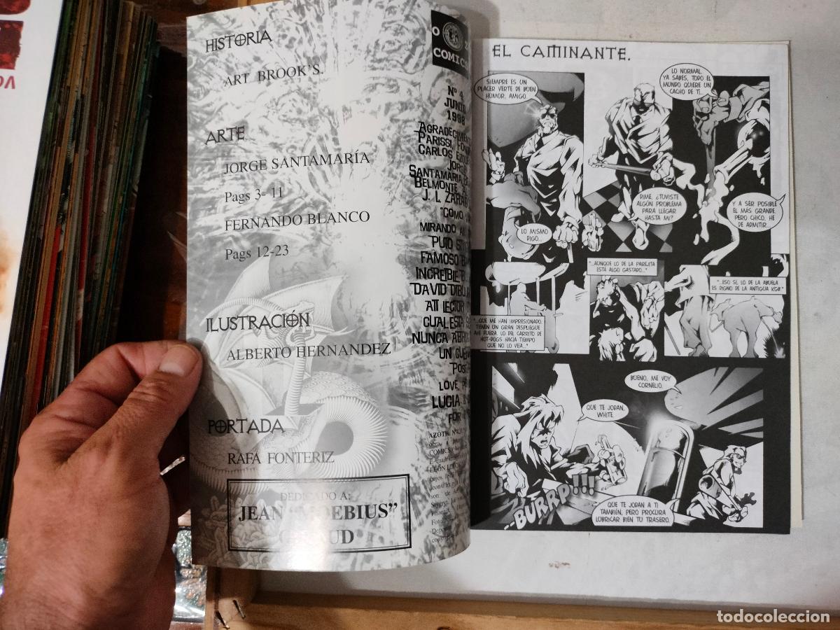 C&oacute;mics: AZOTH.JESUS SAIZ.COLECCI&Oacute;N COMPLETA.EDICIONES CAMALEON. - Foto 3