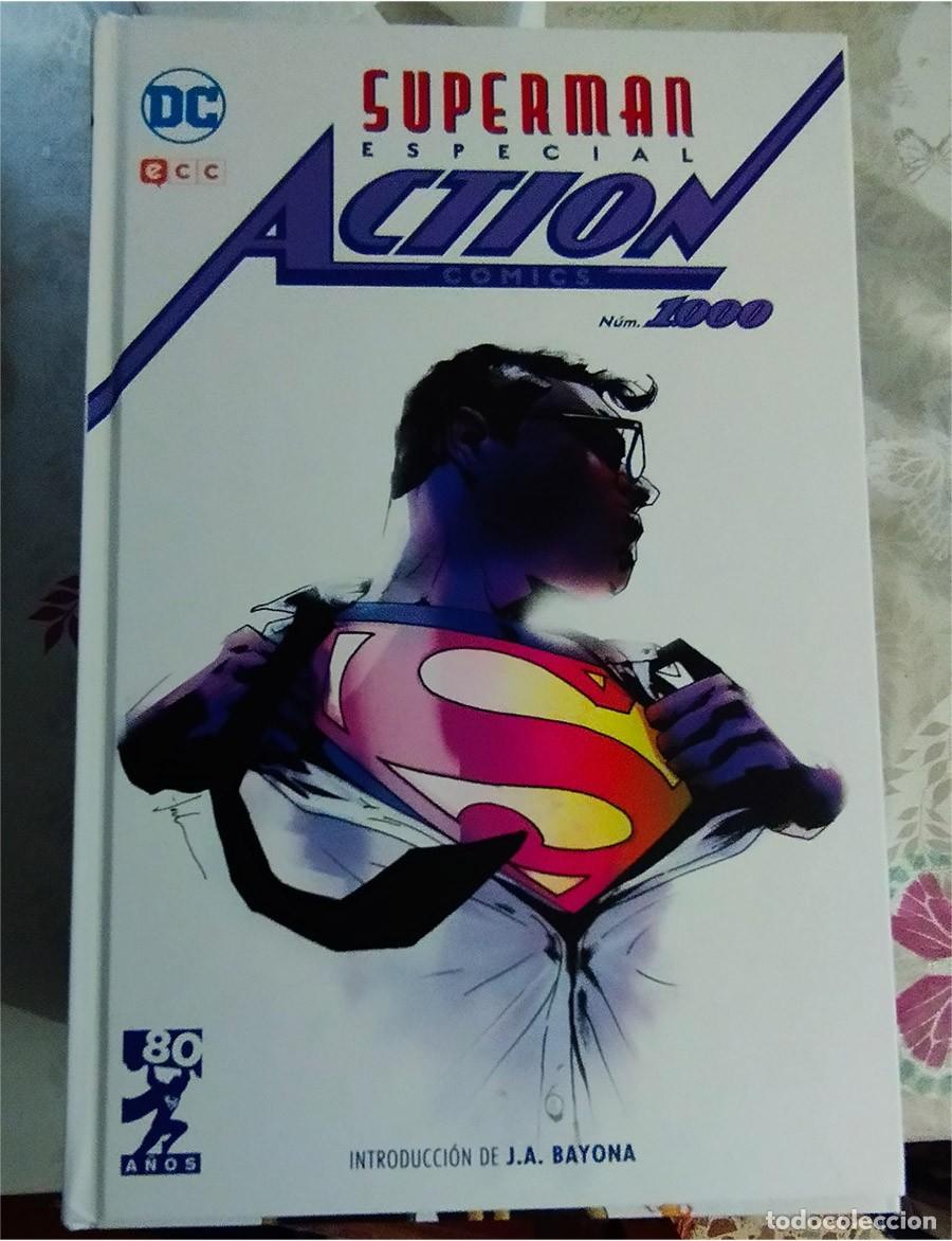 C&oacute;mics: SUPERMAN ESPECIAL ACTION 80 A&Ntilde;OS NUMERO 1000 DC ECC - Foto 1