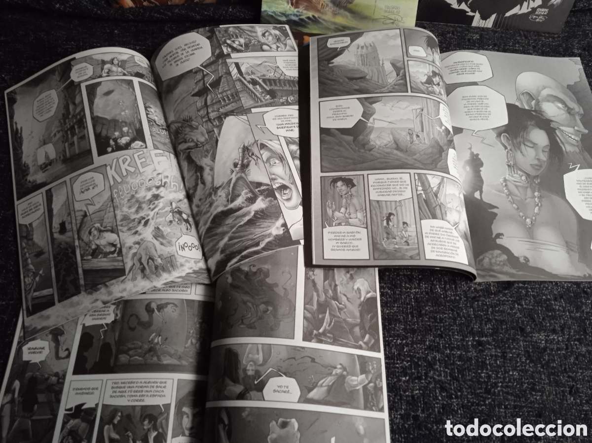 C&oacute;mics: CR&Oacute;NICAS DE MESENE - MAR DE TINIEBLAS LOTE DE 7 EJEMPLARES -ED. DUDE COMICS - Foto 2