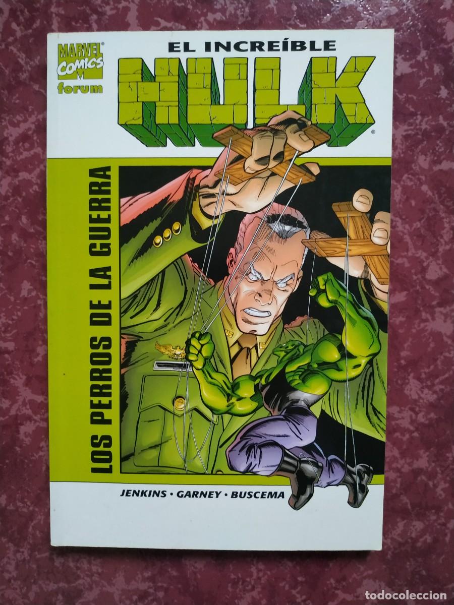 C&oacute;mics: COMIC EL INCREIBLE HULK - LOS PERROS DE LA GUERRA - FORUM MARVEL - BUEN ESTADO - Foto 1