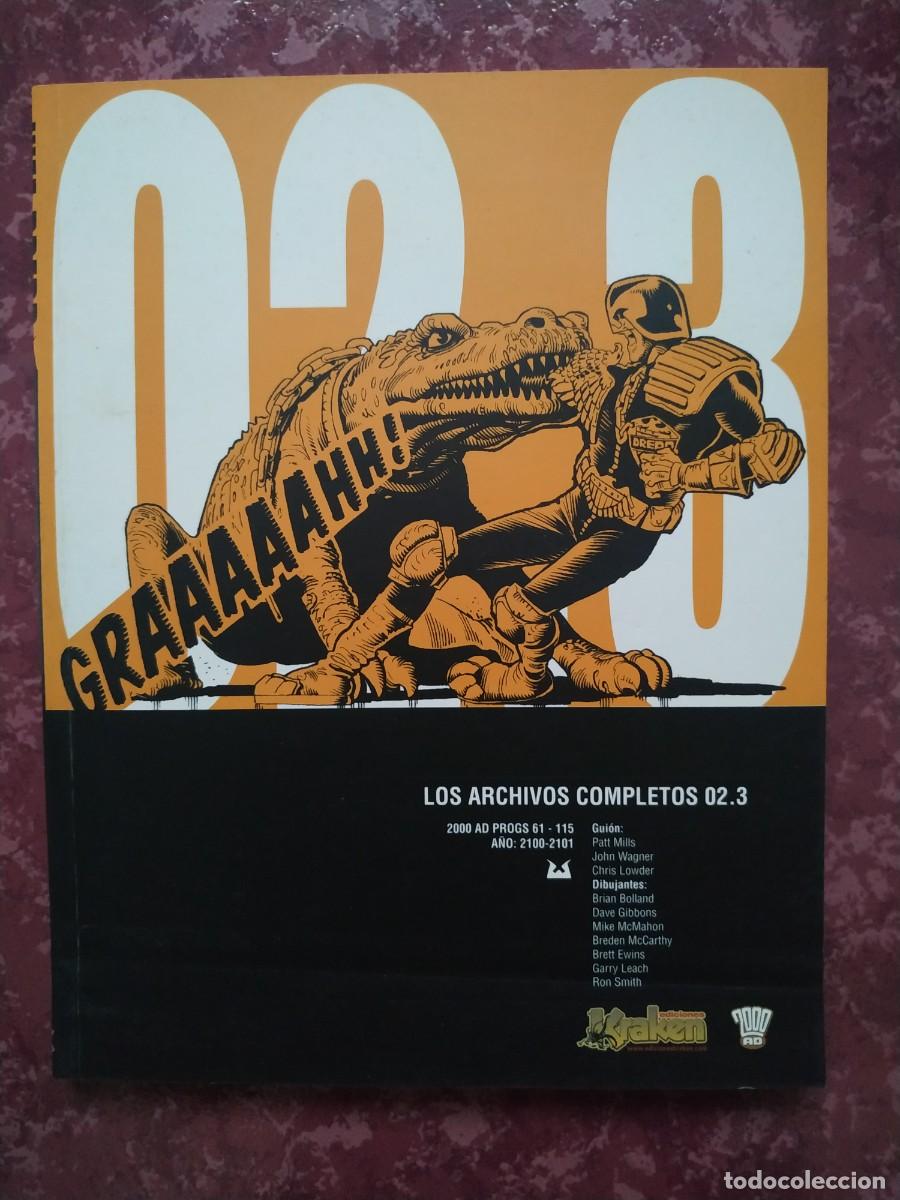 C&oacute;mics: COMIC JUEZ DREDD LOS ARCHIVOS COMPLETOS 02.3 - EDICIONES KRAKEN - BUEN ESTADO - Foto 1