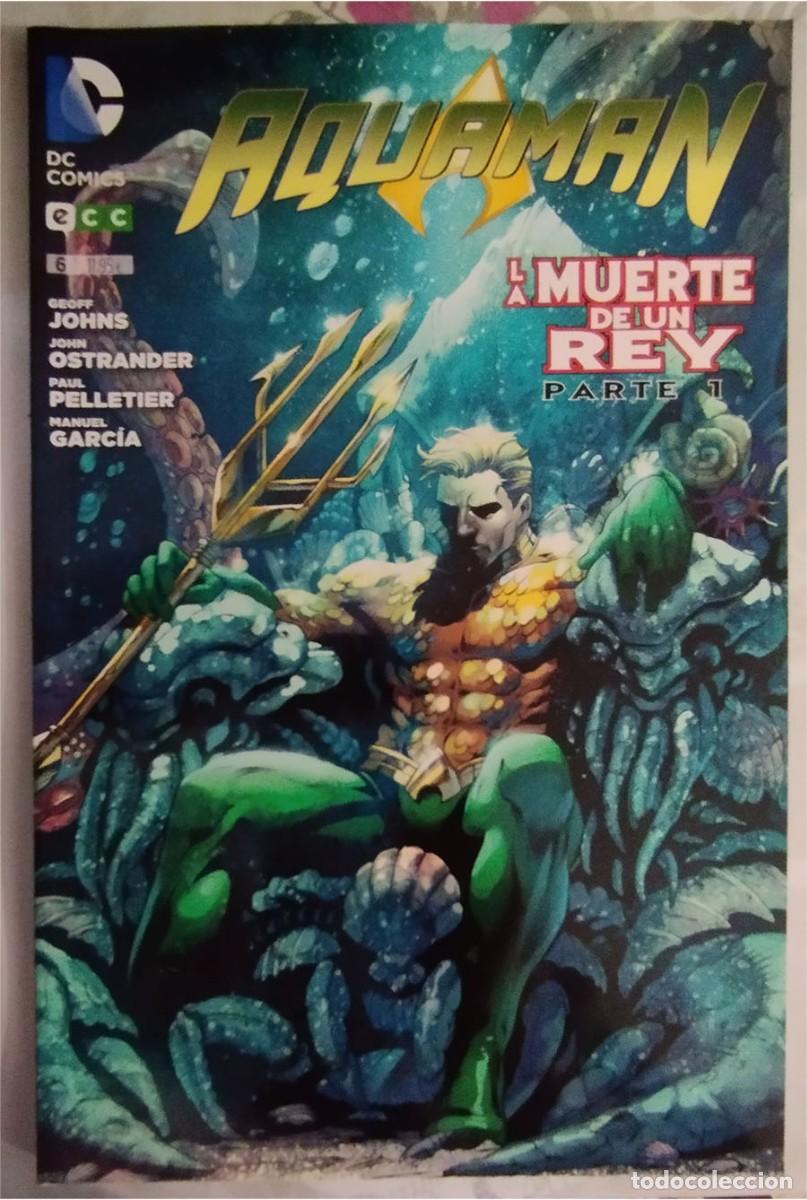 C&oacute;mics: AQUAMAN LA MUERTE DE UN REY PRIMERA PARTE GEOFF JOHNS JONN OSTRANDER DC ECC - Foto 1