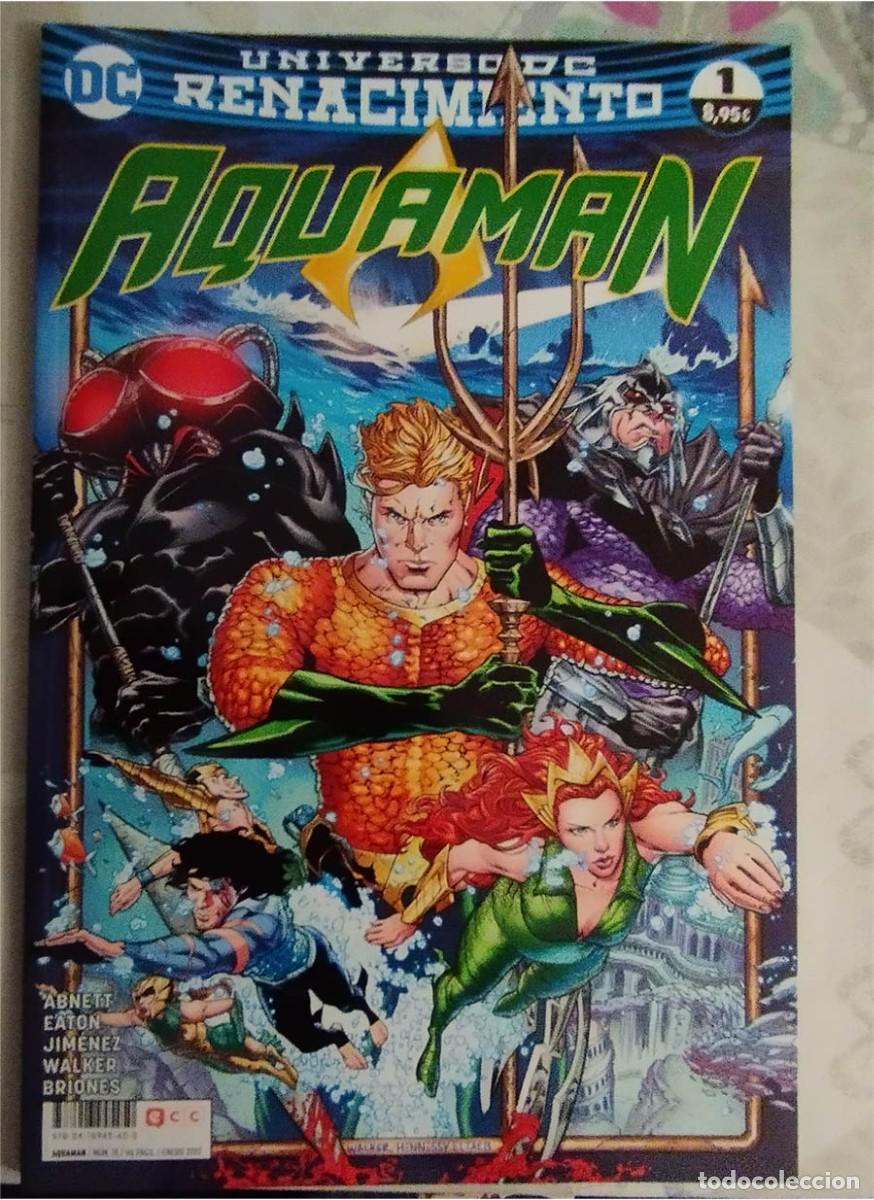 C&oacute;mics: AQUAMAN 1 UNIVERSO RENACIMIENTO DC ECC - Foto 1
