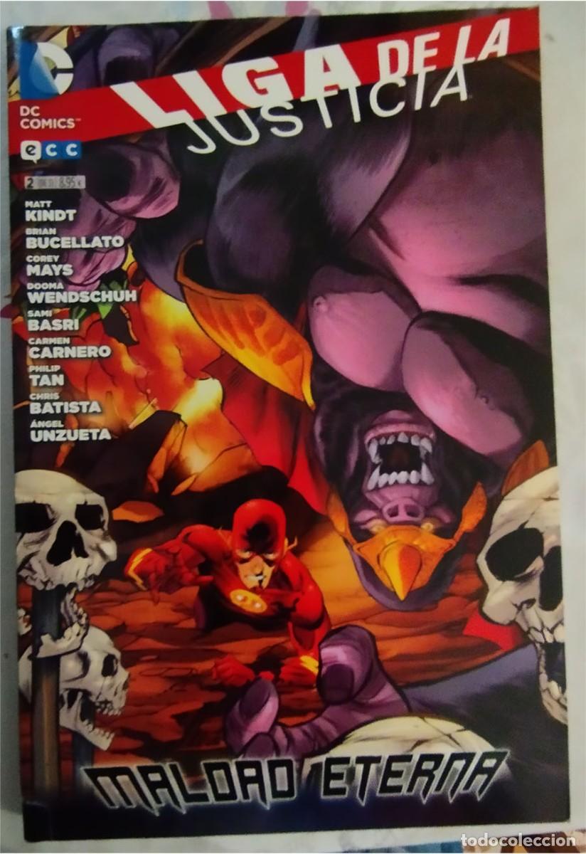 C&oacute;mics: LA LIGA DE LA JUSTICIA MALDAD ETERNA TOMO 2 DC ECC - Foto 1
